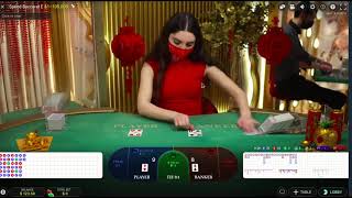 Compound Interest Challenge(3%) | Double Banker Baccarat Strategy | Session 8