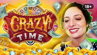 CRAZY TIME CASINO ONLINE STREAM SLOT #crazytime