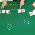 Rules of dealing Baccarat