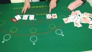 Rules of dealing Baccarat