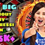 Roulette big win without any progression || roulette strategy || roulette biggest win