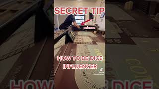 SECRET CRAPS TIPS ON DICE INFLUENCE.