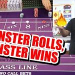 🔥MONSTER ROLLS!🔥 30 Roll Craps Challenge – WIN BIG or BUST #118