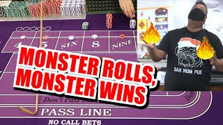 🔥MONSTER ROLLS!🔥 30 Roll Craps Challenge – WIN BIG or BUST #118