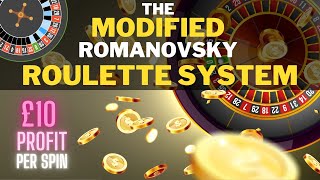Modified Romanovsky Roulette System: Easily make £10 profit per spin with this roulette strategy