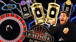 Taking $2.00 To $???,??? On Lightning Roulette!!!