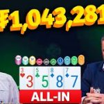 $5k/$10k BLINDS on CoinPoker ($1’000’000+ Pot!!)