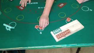 Aggressive but safe way to play Baccarat.