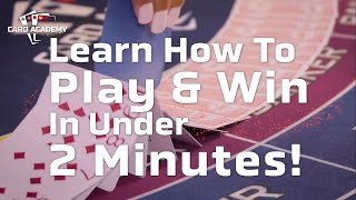 Learn How To Play In Under 2 Min – Casino M8trix Card Academy