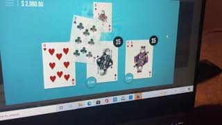 Big Win Casino Guy Take $475.00 To $10,000.00 Bovada Blackjack