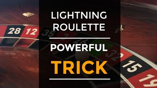 Live lightning Roulette Powerful Strategy to win