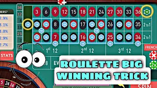 Super plan best roulette strategy 🌟 || roulette big winning trick || roulette strategy