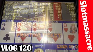 The Video Poker Player. High Limit Poker VLOG 120