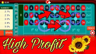 💥  Power Betting Super Winning at Roulette || Roulette Strategy to Win || Roulette Strategy