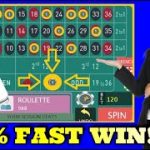 The 100% Fast Winning System To Roulette | Roulette Strategy To Win