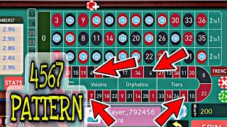 4567 roulette strategy || roulette wheel || roulette game