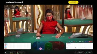 Win Big Cash Baccarat Strategy 10 using hit and run live casino Day 4