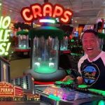 Live Casino Bubble Craps in The California Hotel and Casino in Downtown Las Vegas!