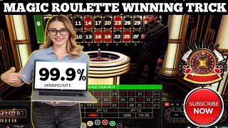 Magic roulette winning trick||roulette game||roulette strategy to win||Roulette Channel