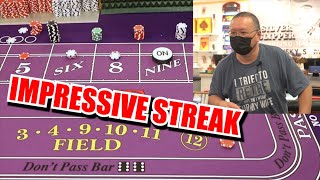 🔥IMPRESSIVE STREAK🔥 30 Roll Craps Challenge – WIN BIG or BUST #119