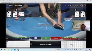 Baccarat Winning Strategy “LIVE PLAY REAL $$$ ” By Gambling Chi 7/11/21