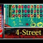 Roulette WIN tricks 4 STREET Bet Strategy