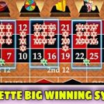 Roulette amazing big winning system || roulette strategy to win || roulette casino