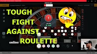 Tough Roulette Session || Hard fight against online roulette || Online Roulette Strategy to Win