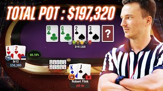 INSANE $200,000 Pot With 42 Suited??? – Poker Pro Reacts