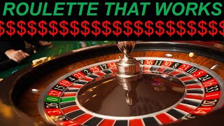 ROULETTE STRATEGY THAT WINS