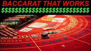 BACCARAT STRATEGY THAT WORKS