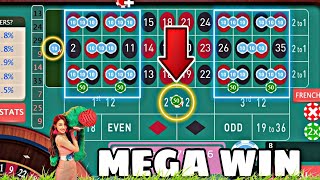 Roulette mega winning trick 🤑 || best roulette strategy || roulette