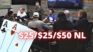 HIGH STAKES Poker | TCH Live $25/$25/$50 NL Texas Hold’em Cash Card Game!
