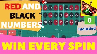 Red & Black number Roulette Strategy is Best Roulette Tricks To Win 2020 | Win Roulette Always