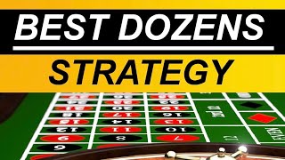 ROULETTE STRATEGY TO WIN BIG | SINGLE DOZEN