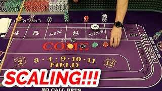 SCALING FROM SMALL TO TABLE MAX – Craps Class (Short)