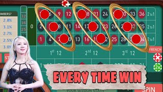 The Safest Roulette System | Roulette strategy ” Every time roulette win ” Roulette channel gameplay