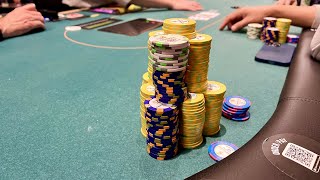 BLUFFING FOR THOUSANDS! Texas Holdem Poker Vlog | Close 2 Broke Episode 74