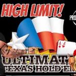 HIGH LIMIT ULTIMATE TEXAS HOLD EM!!!