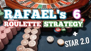 “RAFAEL’s SIX” is the BEST Roulette Strategy for EVEN MONEY BETS!