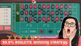 James Bond Most Popular Flat Betting Strategy | roulette strategy | Roulette channel gameplay