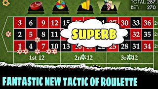 Fantastic New Tactic Of Roulette 2022 || Roulette strategy || roulette