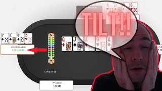 PLO Handreview / Strategy Talk / Pokerstrategy: Tilt session with a huge  deep stacked 1100BB Pot