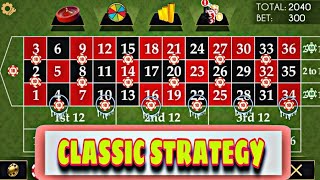 Classic roulette strategy || Roulette big win || Roulette