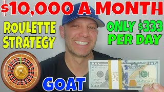 Roulette Strategy That Makes $10,000 A Month- Christopher Mitchell Plays Live Roulette & Shows How.