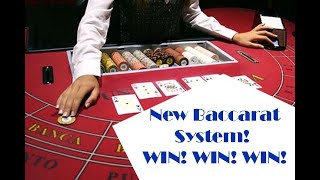 New Baccarat Strategy/System. WIN! WIN! WIN!