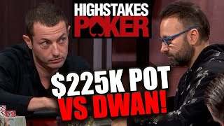 HUGE $225,000 Pot vs Tom Dwan – HIGH STAKES POKER TAKES with Daniel Negreanu 03