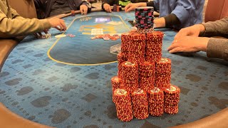 MASSIVE SUCK OUT IN $2000 POT! Texas Holdem Poker Vlog | Close 2 Broke