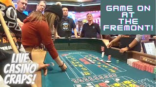 Live Casino Craps: It’s GAME ON at the Fremont Hotel and Casino in Downtown Las Vegas