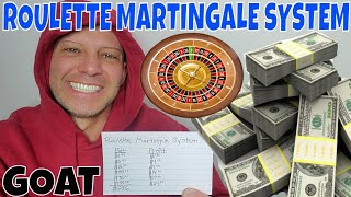 Roulette Martingale System For Low Rollers- Christopher Mitchell Plays Live Roulette Online.